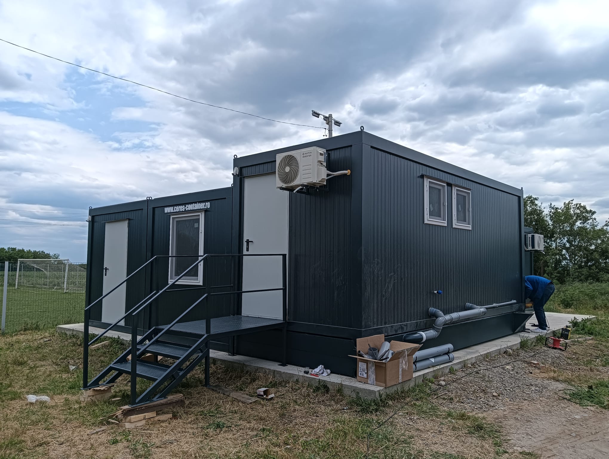 Container fosa septica modular de la 28 mp